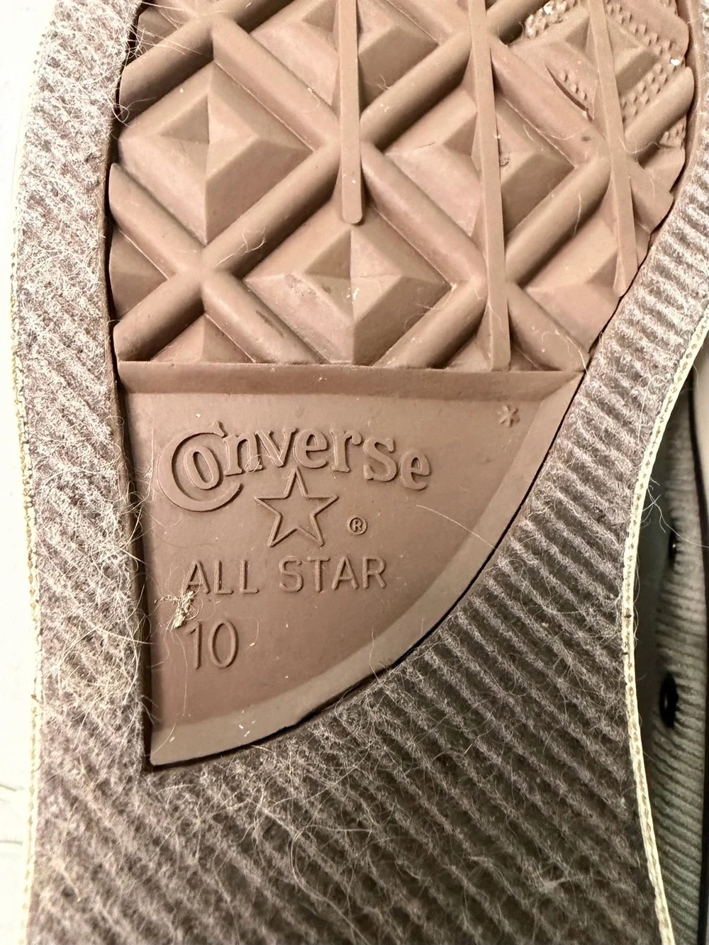 Converse Chuck 70 High Top Corduroy Sneakers Grey, Men’s 10